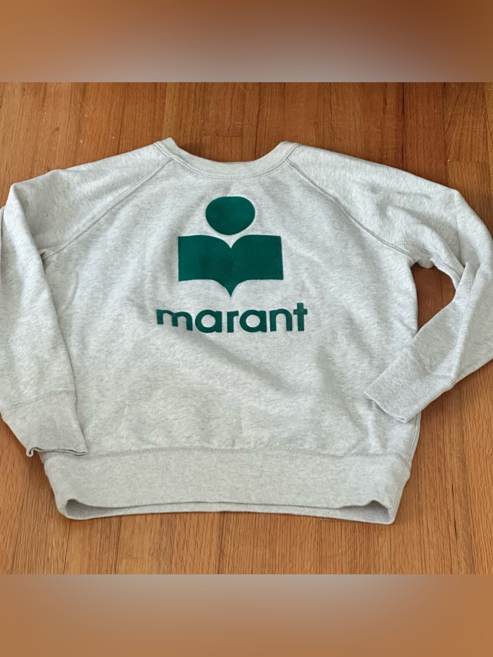 Isabel Marant  Women's Crewneck Sweatshirt Big Logo, Cotton, Size 38 /m  (d4)